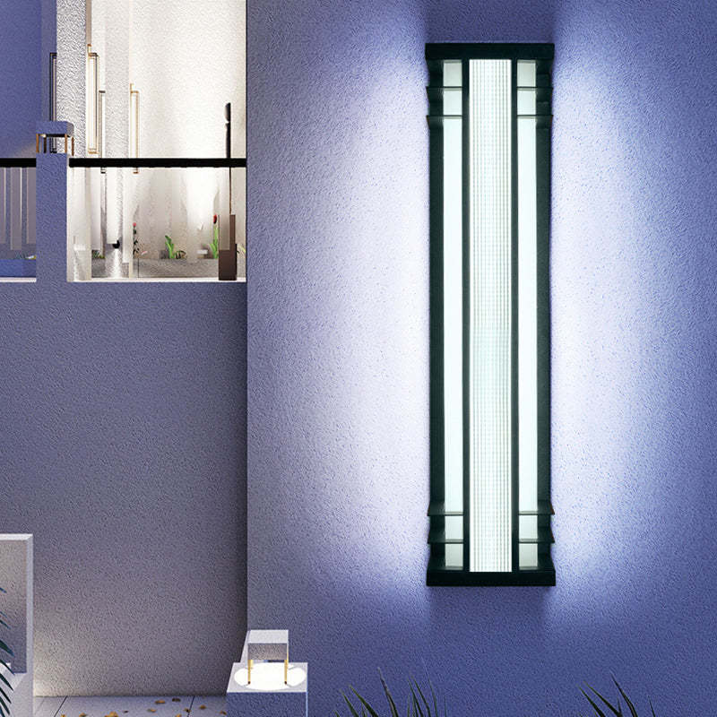 Chinese Solar Motion Sensor Wall Sconce — Tri-Color Dimming With Remote / 12V