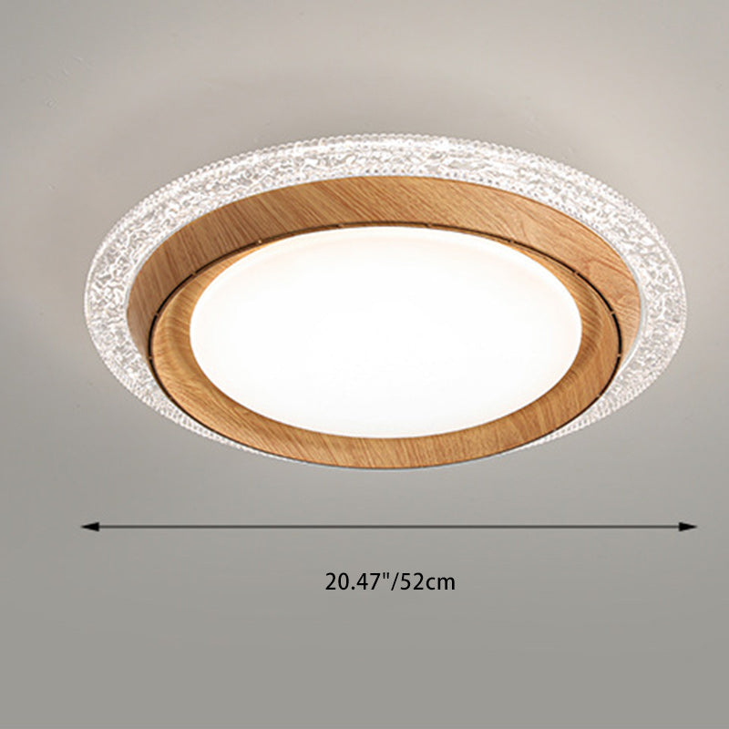 Modern Lace Flush Mount Bladeless Ceiling
