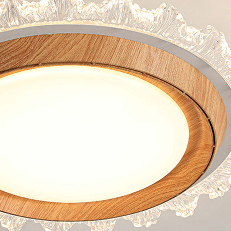 Modern Lace Flush Mount Bladeless Ceiling