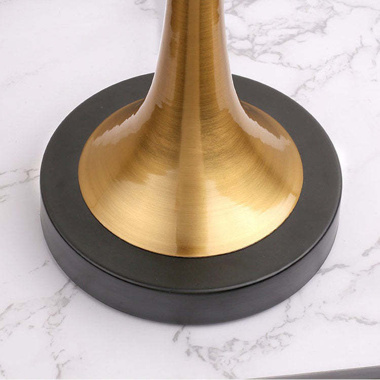 Retro Fabric Metal Touch Dimmable Table Lamp
