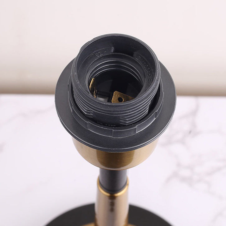 Retro Fabric Metal Touch Dimmable Table Lamp