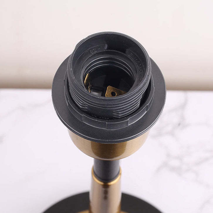 Retro Fabric Metal Touch Dimmable Table Lamp