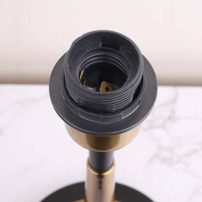 Retro Fabric Metal Touch Dimmable Table Lamp