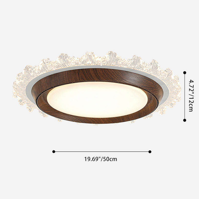 Retro Lace Flush Mount Ceiling