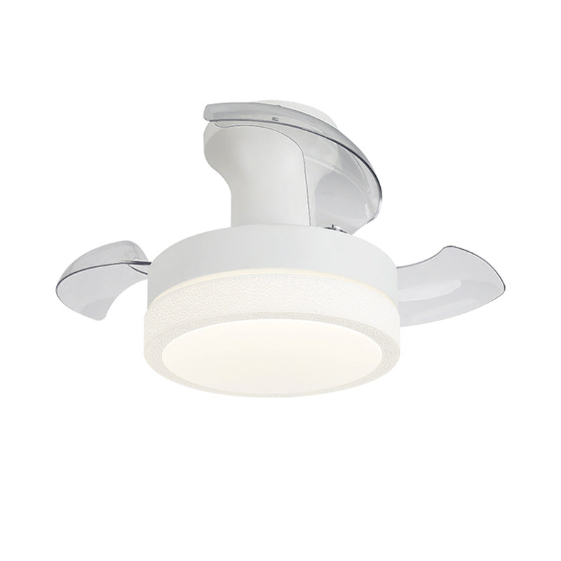 Nordic Iron Texture Mount Ceiling Fan Light