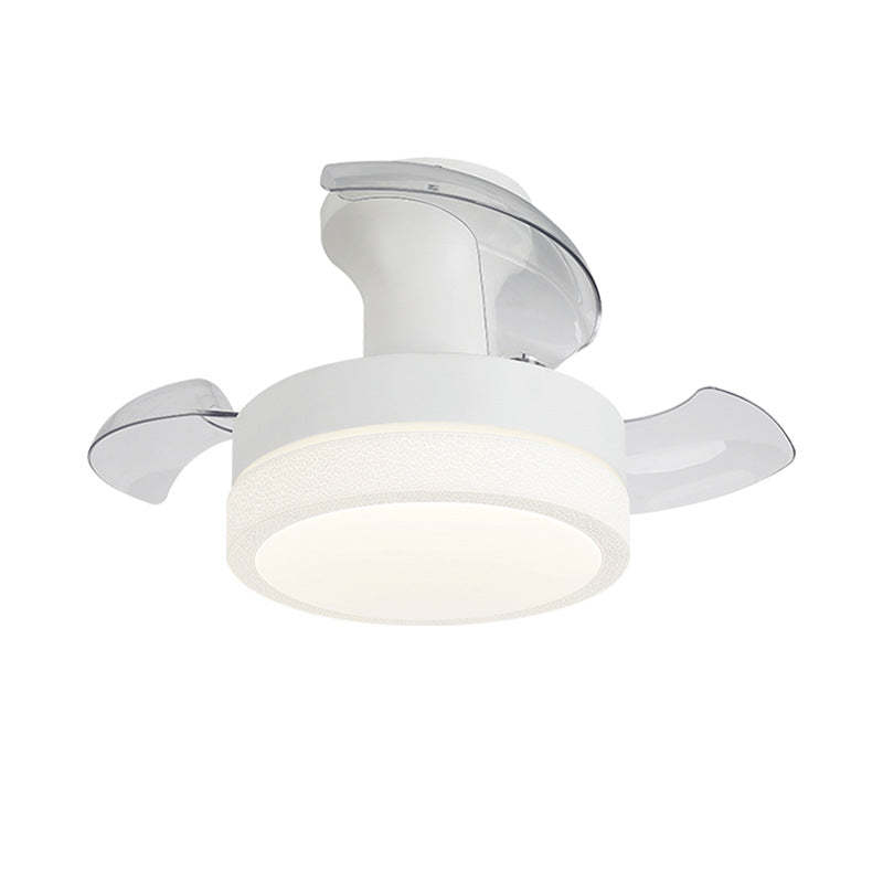 Nordic Iron Texture Mount Ceiling Fan Light