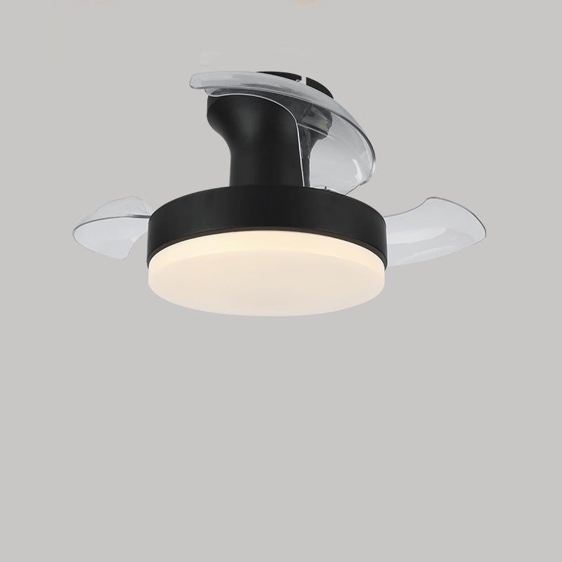 Nordic Iron Texture Mount Ceiling Fan Light