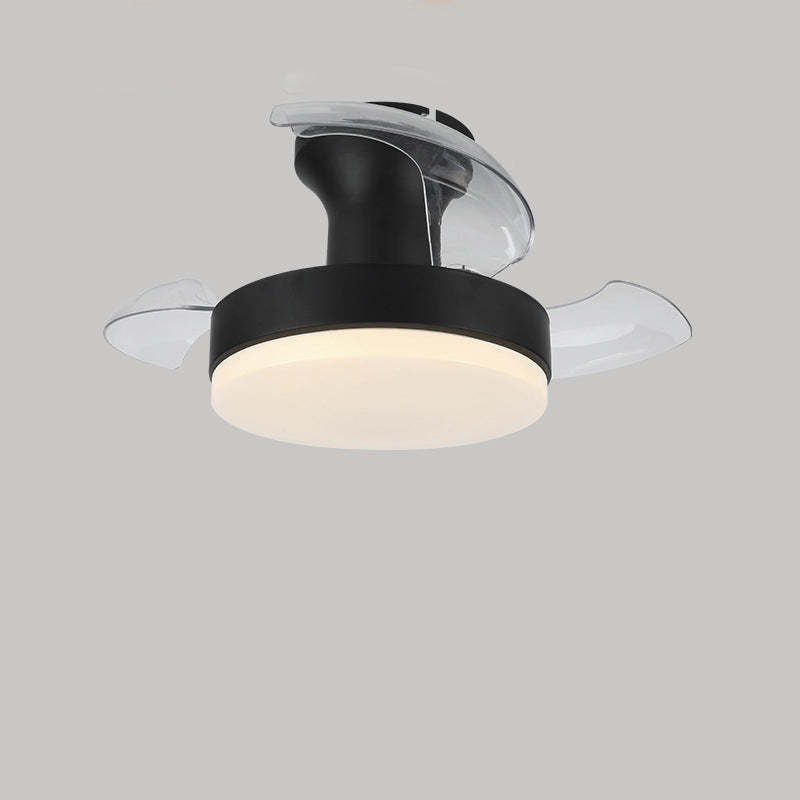 Nordic Iron Texture Mount Ceiling Fan Light
