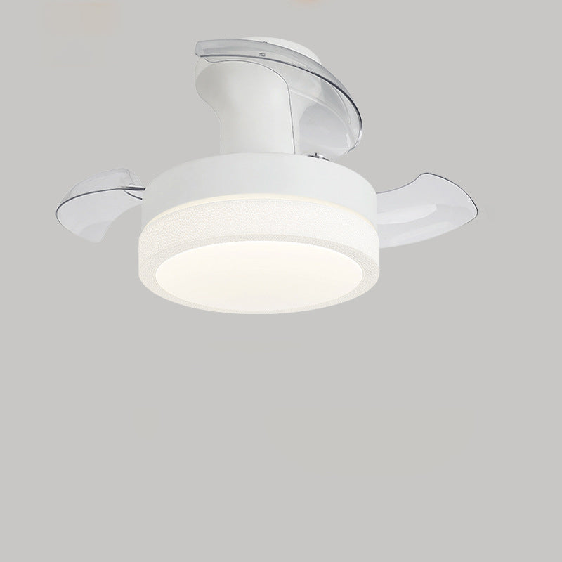 Nordic Iron Texture Mount Ceiling Fan Light