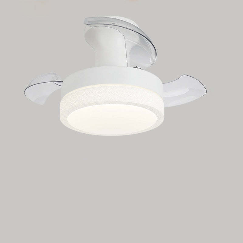 Nordic Iron Texture Mount Ceiling Fan Light