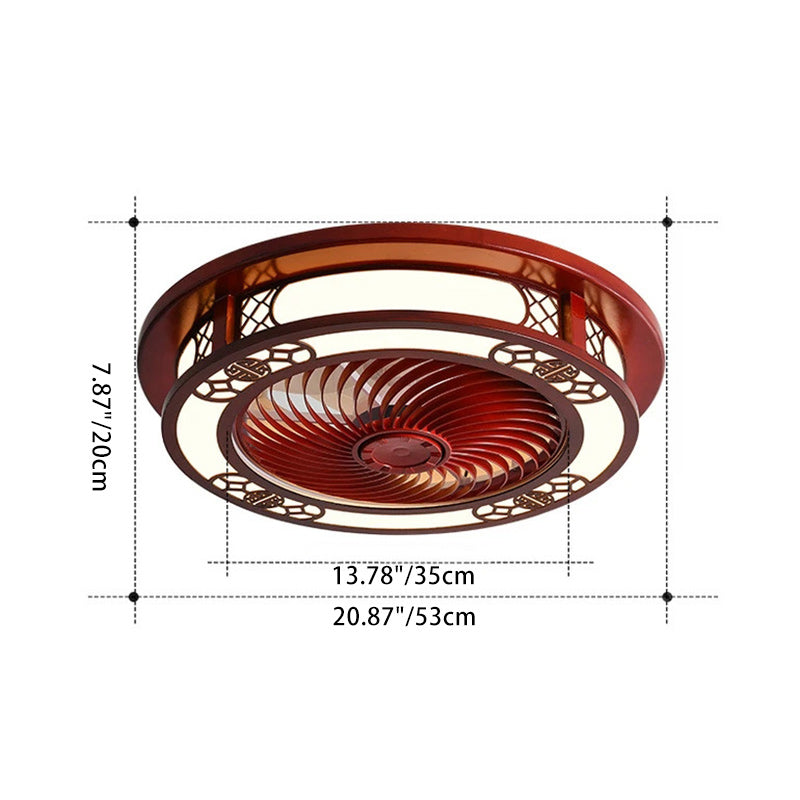 Chinese Wealth Pattern Flush Mount Ceiling