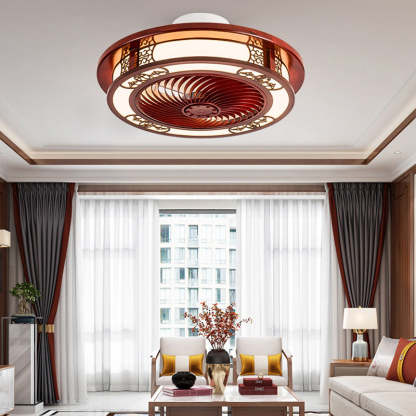Chinese Wealth Pattern Flush Mount Ceiling