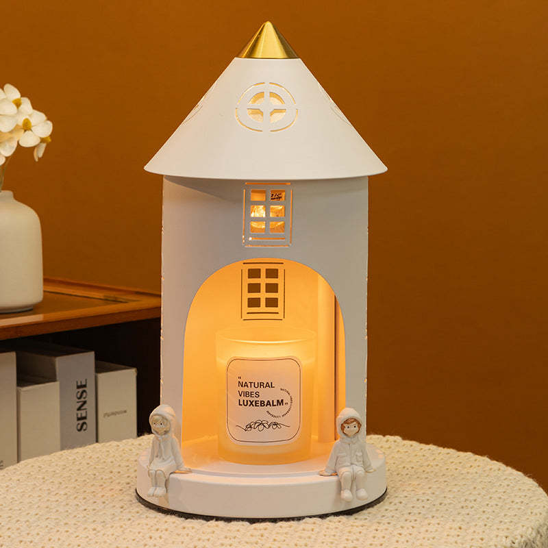 Nordic Pointed Castle Character Melting Wax Lamp