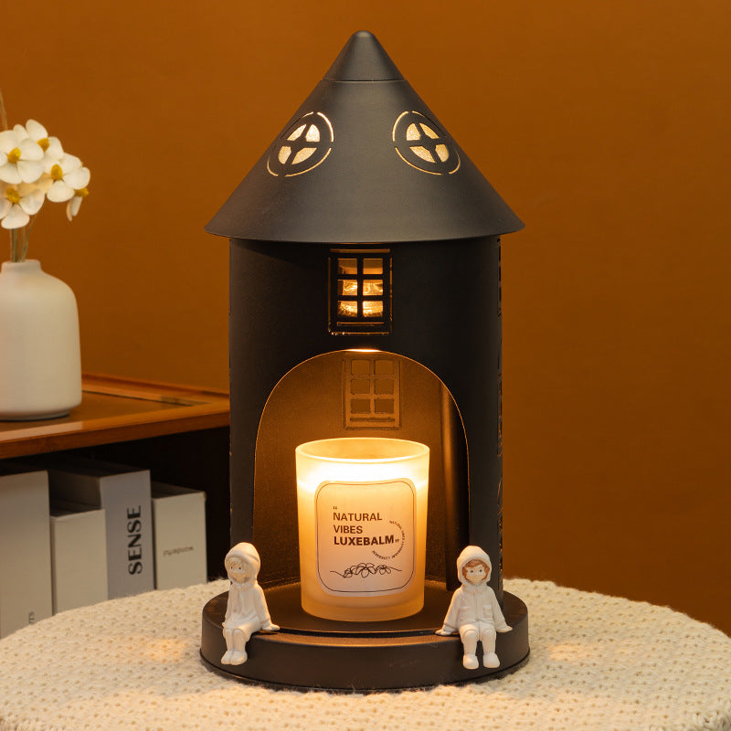 Nordic Pointed Castle Character Melting Wax Lamp