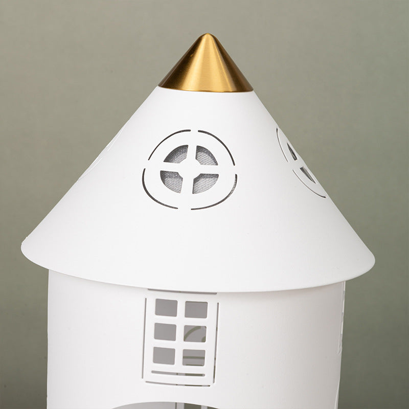 Nordic Pointed Castle Character Melting Wax Lamp