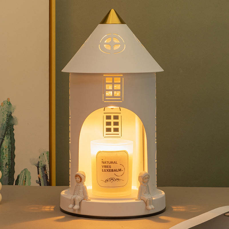 Nordic Pointed Castle Character Melting Wax Lamp