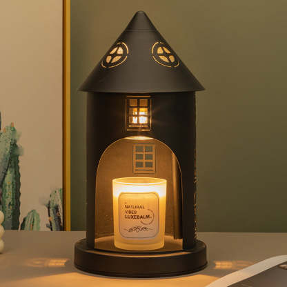 Nordic Pointed Castle Character Melting Wax Lamp