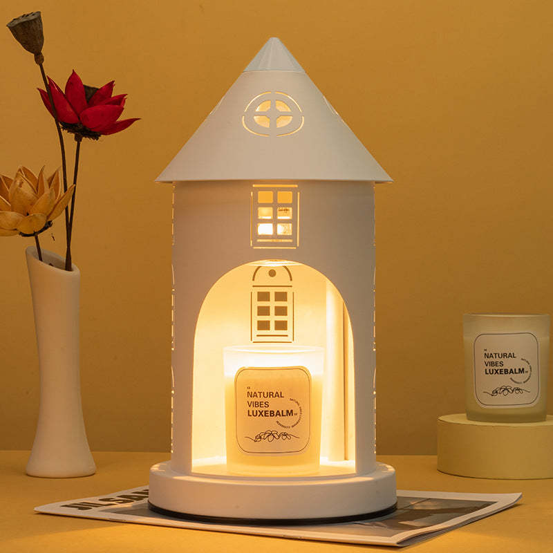 Nordic Pointed Castle Character Melting Wax Lamp