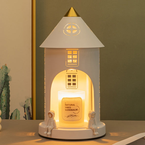 Nordic Pointed Castle Character Melting Wax Lamp