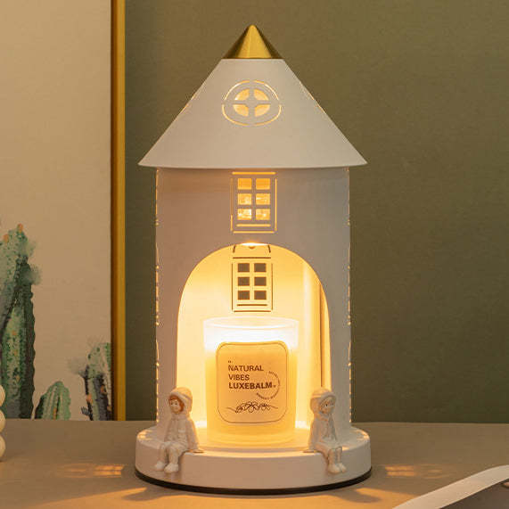 Nordic Pointed Castle Character Melting Wax Lamp