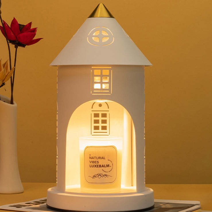 Nordic Pointed Castle Character Melting Wax Lamp