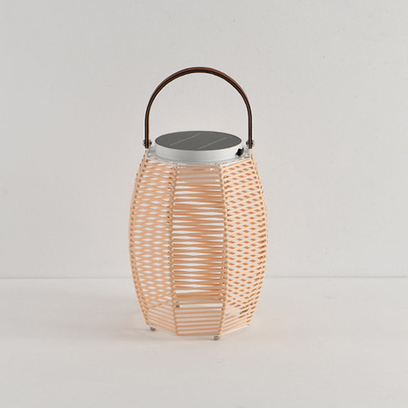 Farmhouse Solar Handheld Lantern Conic Light