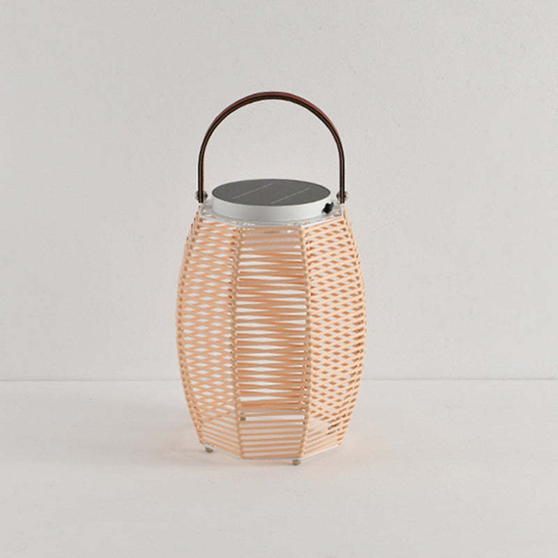 Farmhouse Solar Handheld Lantern Conic Light