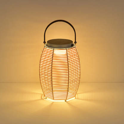 Farmhouse Solar Handheld Lantern Conic Light