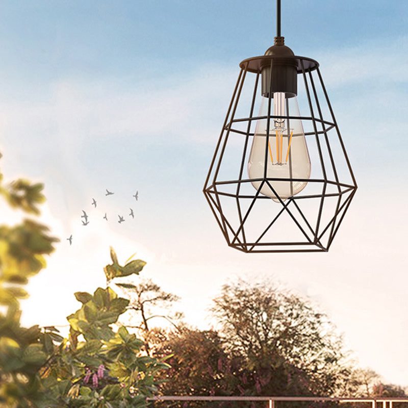 Industrial Solar Octagonal Lantern Mild Light