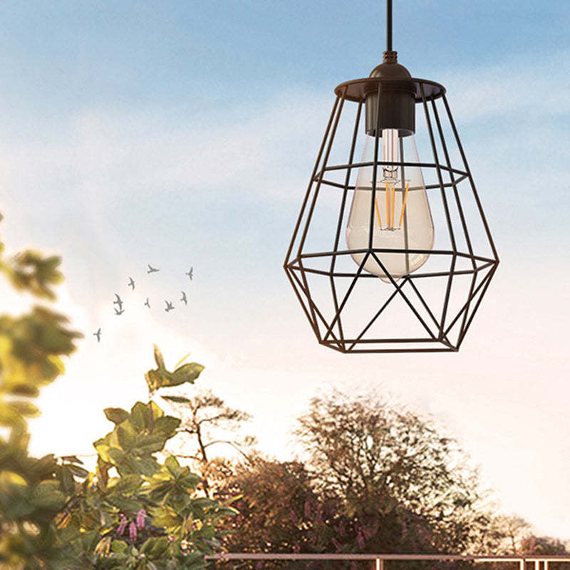 Industrial Solar Octagonal Lantern Mild Light