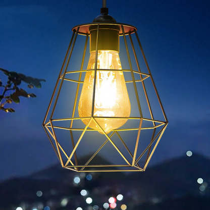 Industrial Solar Octagonal Lantern Mild Light