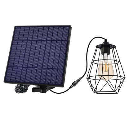 Industrial Solar Octagonal Lantern Mild Light