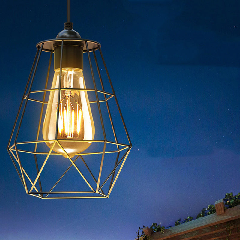 Industrial Solar Octagonal Lantern Mild Light