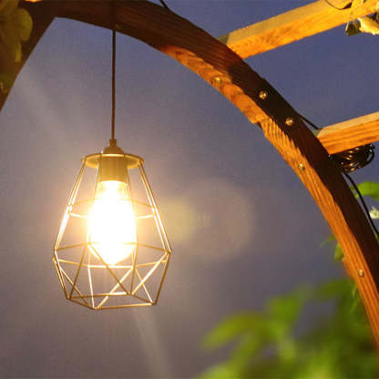 Industrial Solar Octagonal Lantern Mild Light