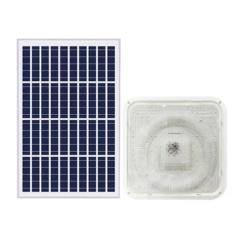 Modern Solar Square LED Flush Mount Ceiling Light