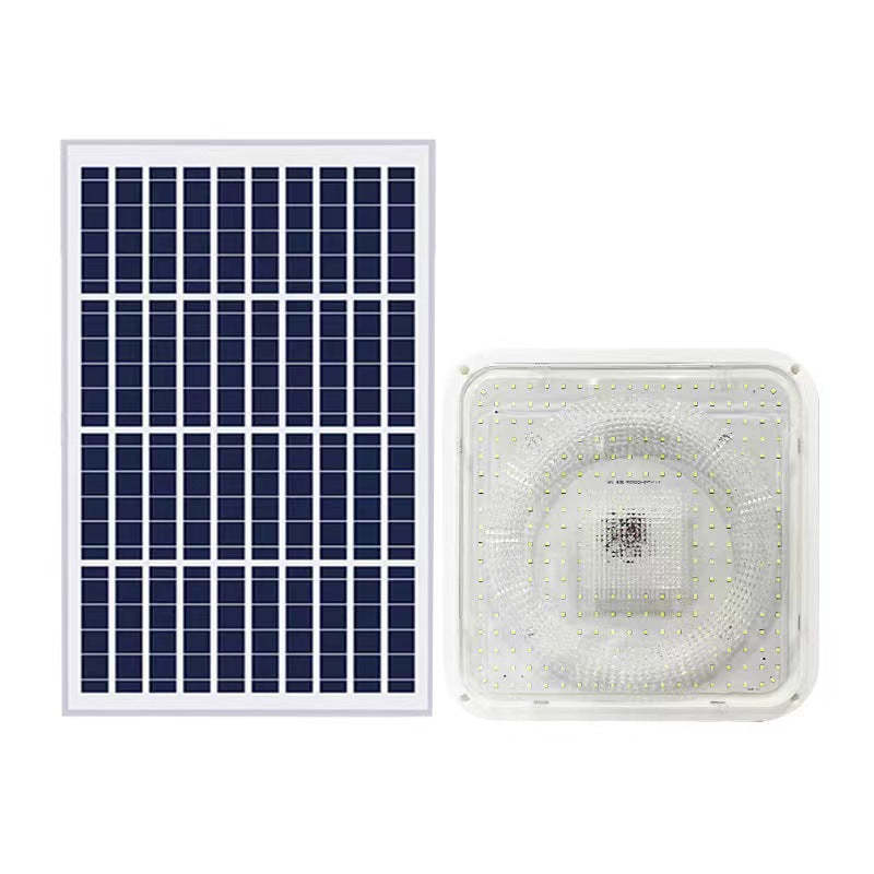 Modern Solar Square LED Flush Mount Ceiling Light