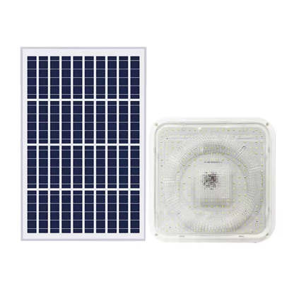Modern Solar Square LED Flush Mount Ceiling Light