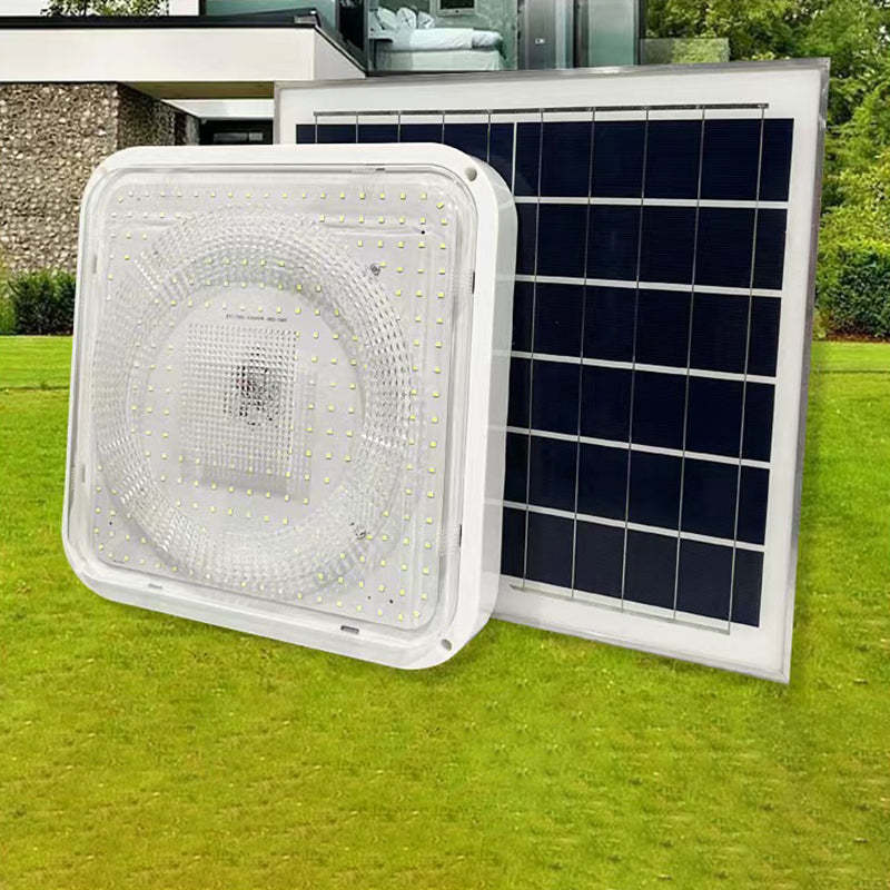 Modern Solar Square LED Flush Mount Ceiling Light