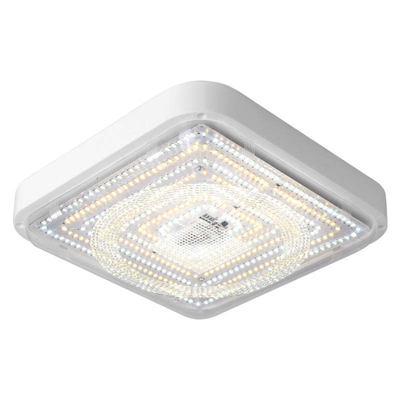 Modern Solar Square LED Flush Mount Ceiling Light
