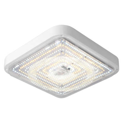 Modern Solar Square LED Flush Mount Ceiling Light