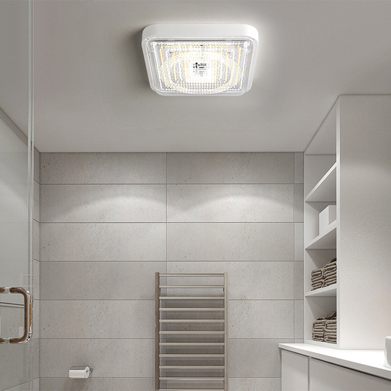 Modern Solar Square LED Flush Mount Ceiling Light