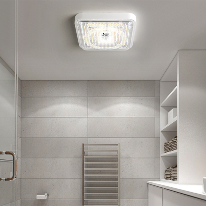Modern Solar Square LED Flush Mount Ceiling Light