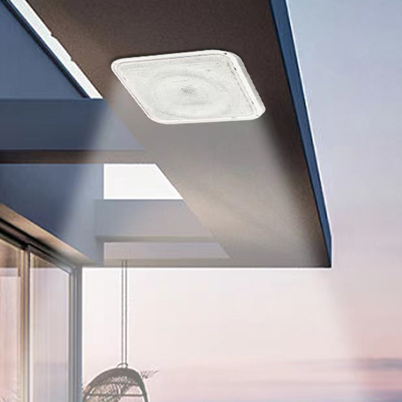 Modern Solar Square LED Flush Mount Ceiling Light