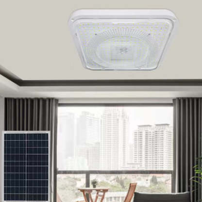 Modern Solar Square LED Flush Mount Ceiling Light