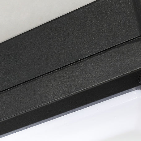 Waterproof Aluminum Acrylic Square LED Outdoor Flush Light — C / Warm Light(3000K) / 110V-120V For US/CA