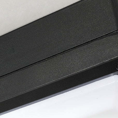 Waterproof Aluminum Acrylic Square LED Outdoor Flush Light — C / Warm Light(3000K) / 110V-120V For US/CA