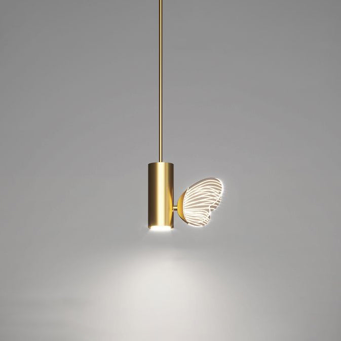 Nordic Iron Aluminum Acrylic Butterfly LED Pendant Light