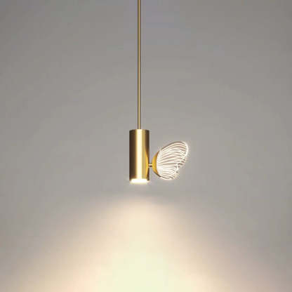 Nordic Iron Aluminum Acrylic Butterfly LED Pendant Light