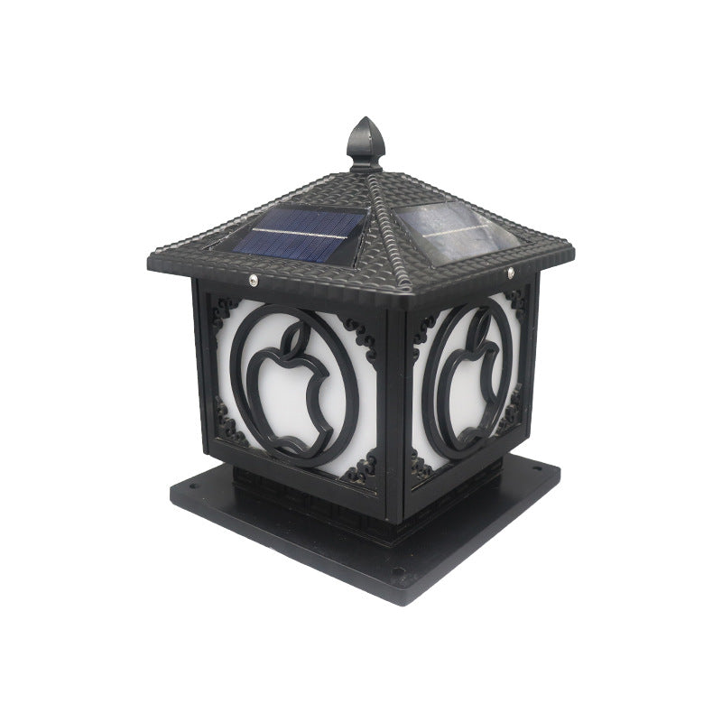 Chinese Solar Aluminum Acrylic Pointed Apple Light