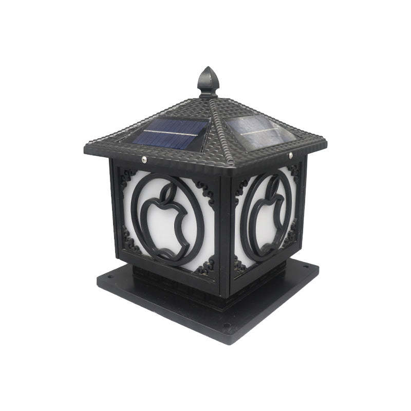 Chinese Solar Aluminum Acrylic Pointed Apple Light